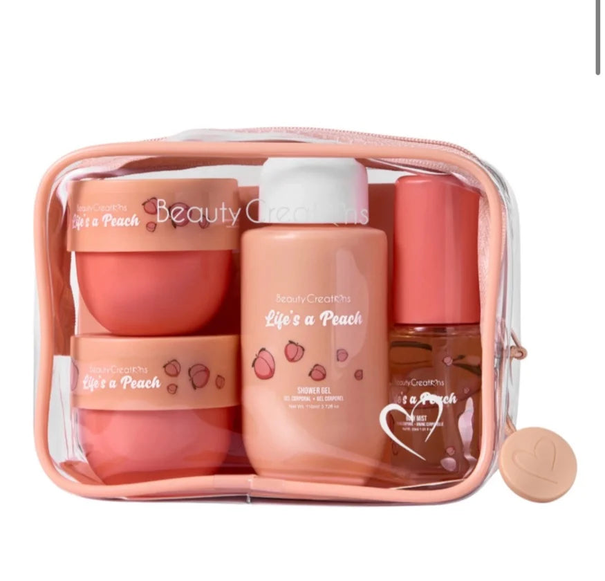 Kit de Viaje Sweet Dose Fruity Life-s a Peach Beauty Creations