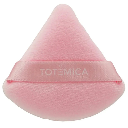 Esponjas Puff de Polvo Terciopelo Triangular Rosa Totémica